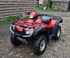 Honda 500 or Yamaha 450/700 wanted no high hours