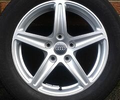 UNMARKED 5x112 16" GENUINE AUDI A3 MK3 8V ULTRA ALLOYS WHEELS SEAT SKODA VOLKSWAGEN - Image 8/8