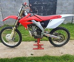 Crf250 twinpipe