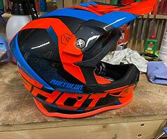Brand new shot helmet, youth medium