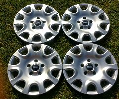 15" ORIGINAL MINI 2013-2019 WHEEL TRIMS F55 F56 F57 ONE COOPER FULL SET NOT ALLOYS TYRES