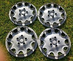 15" ORIGINAL MINI 2013-2019 WHEEL TRIMS F55 F56 F57 ONE COOPER FULL SET NOT ALLOYS TYRES - Image 3/10