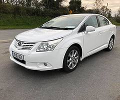 09 TOYOTA AVENSIS 2.0D4D TR NCT&TAX