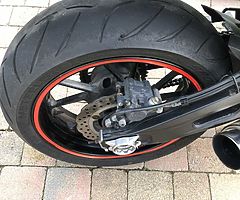 Yamaha mt07 -2014 los milage