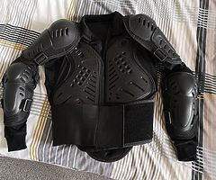 Wulfsport motocross helmet worn once & full body armour worn a few times - Image 4/6