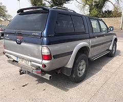 2003 Mitsubishi L200 5 seats Tax 333e Crew cab Doe 11/19.Very clean - Image 4/9