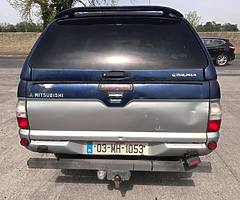 2003 Mitsubishi L200 5 seats Tax 333e Crew cab Doe 11/19.Very clean - Image 5/9