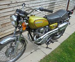 HONDA CL350 1972 STREET SCRAMBLER CLASSIC MOTORBIKE GOOD RUNNER WITH NOVA/TITLE