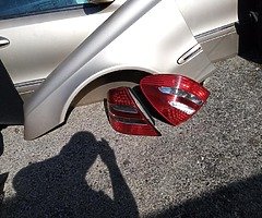 E- class mersedes parts, doors, boots, back light, vings, any details pm