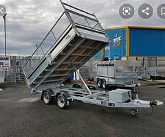 Tipping trailer