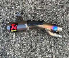 Akra slip on s1000rr 2017/2018