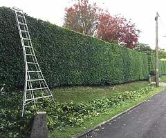 Garden work.