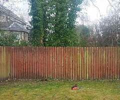 Garden work.