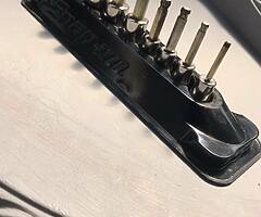 Snap on swivel end Allen keys