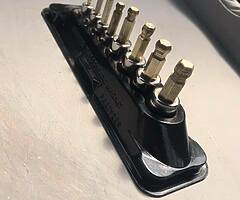 Snap on swivel end Allen keys