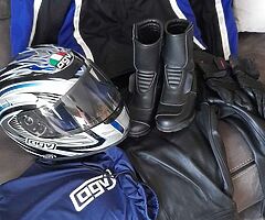 Ladies Hein Gericke motorbike outfit