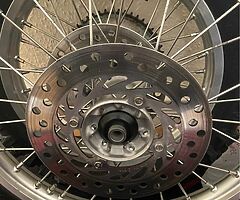 As new crf 150 small wheels