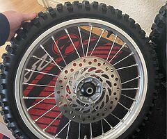As new crf 150 small wheels - Image 4/4