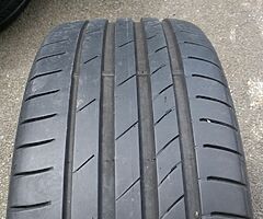 18" GENUINE AUDI A3 MK3 S3 S LINE ALLOYS EXCELLENT TYRES 5x112 WHEELS SEAT SKODA VW GOLF LEON CADDY - Image 5/10