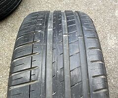 18" GENUINE AUDI A3 MK3 S3 S LINE ALLOYS EXCELLENT TYRES 5x112 WHEELS SEAT SKODA VW GOLF LEON CADDY - Image 8/10