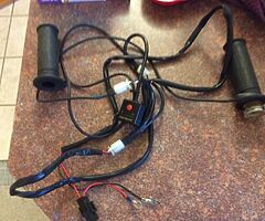 Motorcycle heated grips