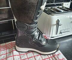 Fox comp 5 motorbike boots size 5