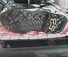 Fox comp 5 motorbike boots size 5 - Image 4/4