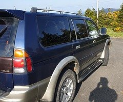 01 pajero sport commercial