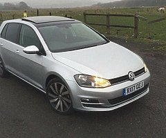 PAN ROOF, SAT NAV.. 2017 Volkswagen Golf GT 1.6 TDI Bluemotion 5dr Hatchback - Image 7/7