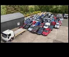 Scrap car collection