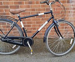 Classic 3 speed gents hybrid bike second hand