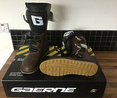 Trials motorcycle boots Gearne balance pro size uk10 euro 45