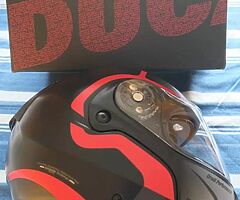 Ducati X-lite X-1004 Horizon Modular Flip-up Motorcycle Motorbike Helmet. VGC. Medium - Image 6/10