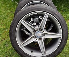 Mercedes C Class AMG wheels