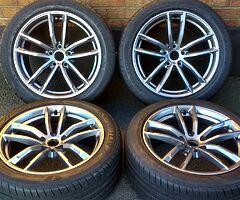 18" BMW 5 SERIES G30 (2017) M SPORT 662M ALLOYS PREMIUM RUN FLAT TYRES 5x112 WHEELS