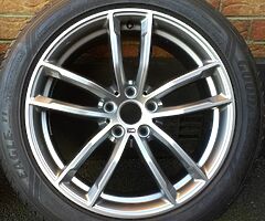 18" BMW 5 SERIES G30 (2017) M SPORT 662M ALLOYS PREMIUM RUN FLAT TYRES 5x112 WHEELS - Image 4/10