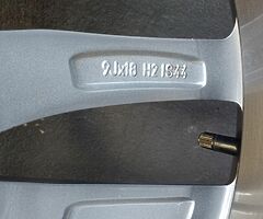 18" BMW 5 SERIES G30 (2017) M SPORT 662M ALLOYS PREMIUM RUN FLAT TYRES 5x112 WHEELS - Image 7/10