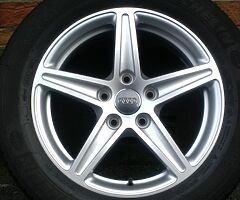 MINT 16" GENUINE AUDI A3 MK3 (2017) ULTRA ALLOYS 5x112 WHEELS SEAT SKODA VOLKSWAGEN