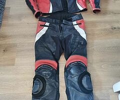 Men's Frank Thomas motorcycle leathers
