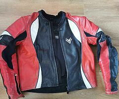 Men's Frank Thomas motorcycle leathers