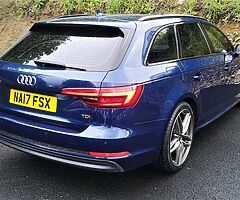 2017 Audi a4 avant 2.0 tdi s line 5dr s tronic £14.500 - Image 5/10