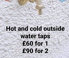 HOT & COLD OUTSIDE TAPS