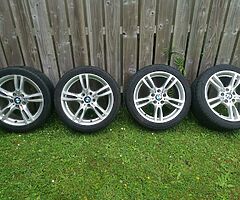 Genuine BMW M Sport Style 400 Alloy Wheels 18" 5x120