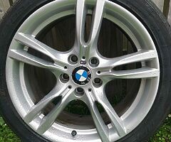Genuine BMW M Sport Style 400 Alloy Wheels 18" 5x120