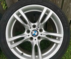 Genuine BMW M Sport Style 400 Alloy Wheels 18" 5x120 - Image 7/7