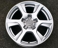 16" Genuine Audi A4 B8 08-16 Alloy Wheel 5x112 Full Size Spare