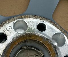 16" Genuine Audi A4 B8 08-16 Alloy Wheel 5x112 Full Size Spare - Image 5/6