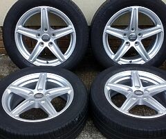 Immaculate 16" Genuine Audi A3 (2017) Alloys Tyres 5x112 Wheels Seat Skoda Volkswagen - Image 10/10