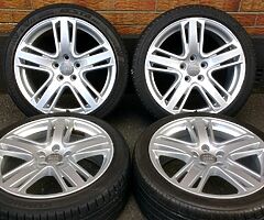 18" Genuine Audi A3 MK3 S3 Alloys Excellent Tyres 5x112 Wheels Seat Skoda Volkswagen - Image 10/10