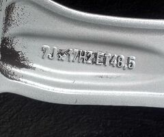 17" Genuine Mercedes C Class Sport W205 Alloy Wheel Tyre 5x112 Full Size Spare - Image 6/7